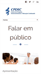 Mobile Screenshot of falarempublico.com.br